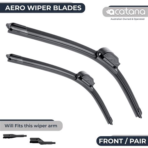 Wiper Blades For Audi A4 B8 2008 2009 2010 2011 2015 Pair 24 20 Windscreen Ebay