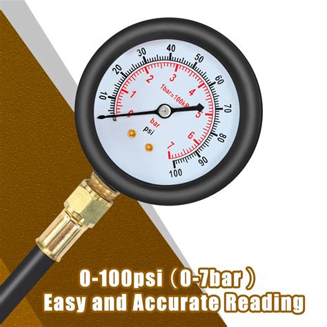 Snapklik Betooll Fuel Pressure Test Kit Fuel Pressure Gauge