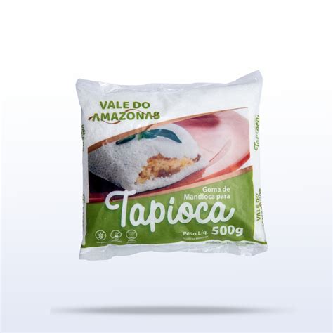 Goma De Mandioca Para Tapioca 500g Vale Do Amazonas