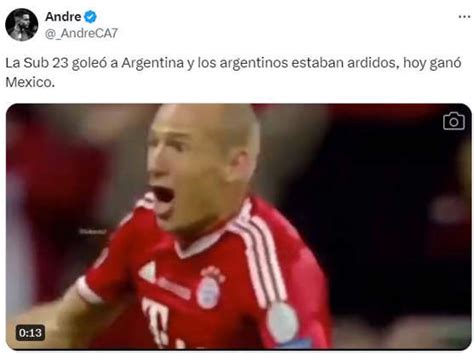 Los Memes De La Goleada De México A Argentina