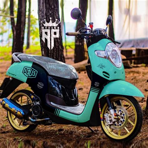 Jual Decal Sticker Scoopy Full Body Fi Scopy Dekal Stiker Skopi Karbu