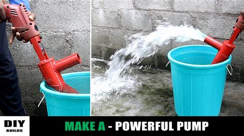 How To Make A Water Pump Very Simple Water Pump Diy Youtube