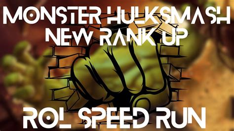 New Rank 3 Hulk Must Have Champion Rol Speed Run Mcoc Youtube