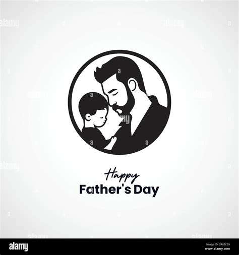 Vector father and son logo design Stock Vector Image & Art - Alamy