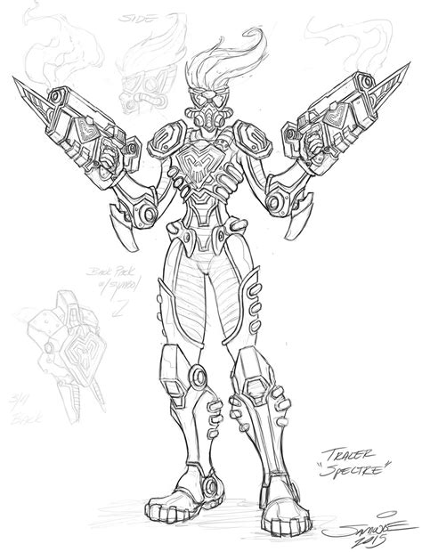 Tracer Spectre Art Heroes Of The Storm Art Gallery