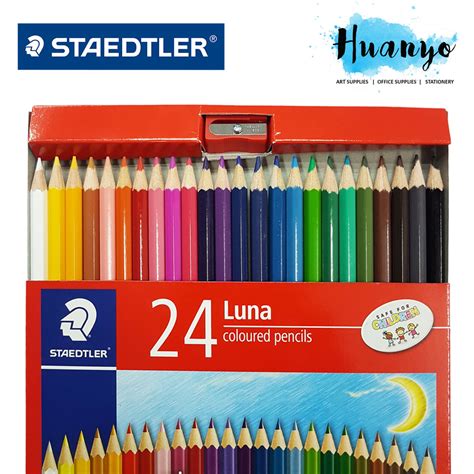 Buy Color Pencil 24 Color Staedtler Luna Long ERomman