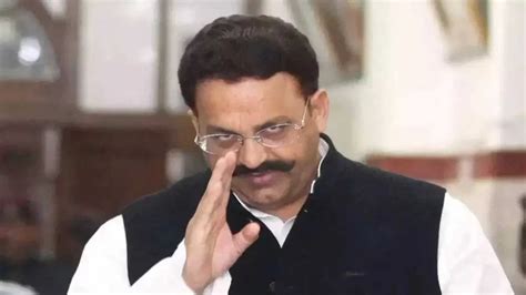 Mukhtar Ansari Jail Mukhtar Sentenced To Years In Gangster Case