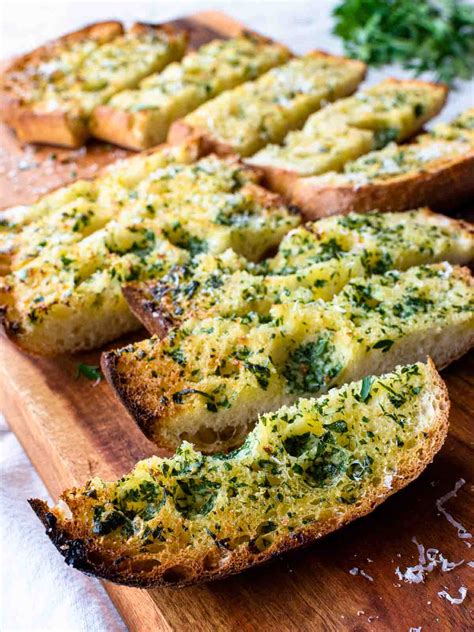 Homemade Ciabatta Garlic Bread Marcellina In Cucina