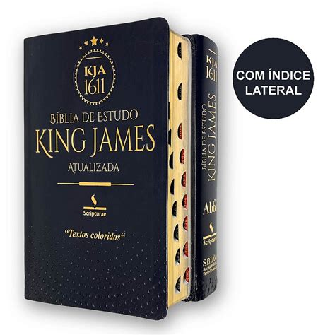 B Blia De Estudo King James Atualizada Ndice E Textos