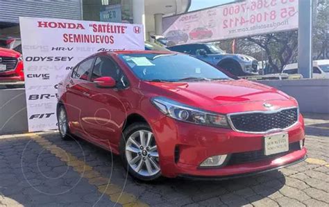 Kia Forte Sedan EX Usado 2018 Color Rojo Precio 285 000