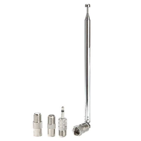 Buy DAB FM Radio Aerial 75 Ohm Indoor Antenna Telescopic Aerial With F