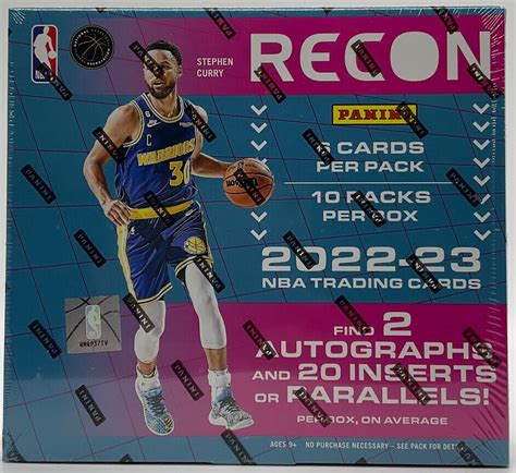 2022 23 Panini Recon Basketball Hobby Box Collectors Emporium Ny