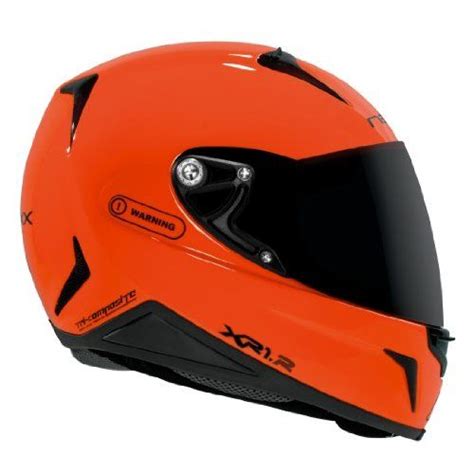 Nexx Xr1r Full Face Helmet Neon Orange Medium Full Face Helmets