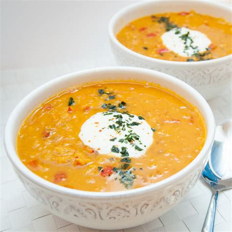 Red Lentil Carrot Soup - Vegan Family Recipes