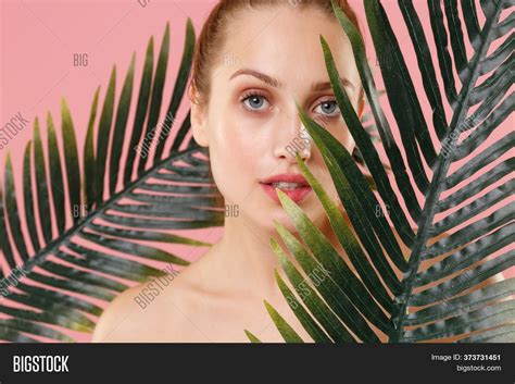 Close Blonde Half Image Photo Free Trial Bigstock