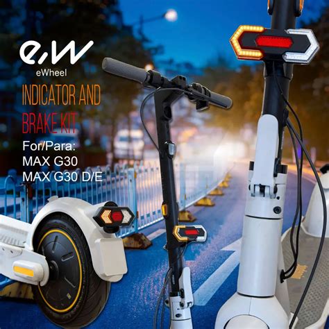 Ewheel Wireless Bluetooth Funk Blinker Und Bremslicht Ninebot Max G