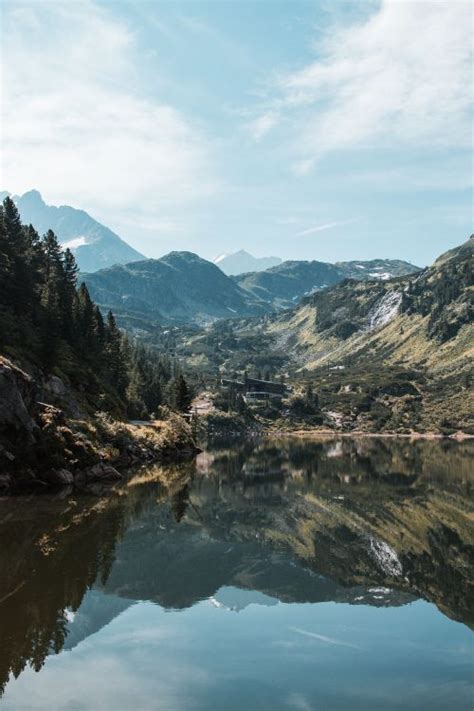 Les Fonds Décran Eau Nature Réflexion Les Reliefs Montagneux Les