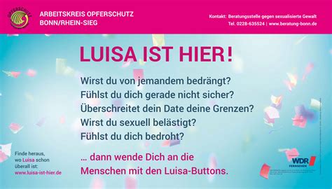 Luisakampagne Beratungsstelle Gegen Sexualisierte Gewalt