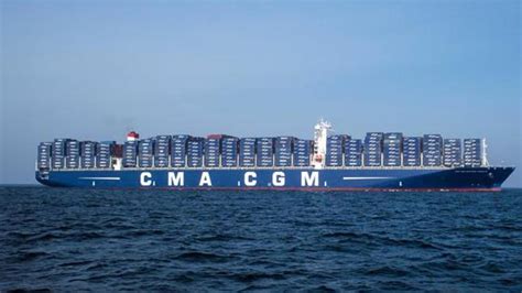 Cma Cgm Benjamin Franklin The Largest Vessel Ever To Call At A U S