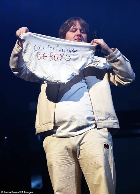 Cheeky Lewis Capaldi Struts His Stuff In Big Boy Underwear Thrown On