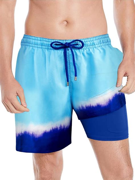 Inadays Mens Quick Dry Swim Trunks With Mesh Lining Sports Beach Boardshorts Bathing Suit