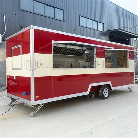 20ft W Zek Do Przewozu Ywno Ci CE DOT Concesion Food Trailer Taco Food