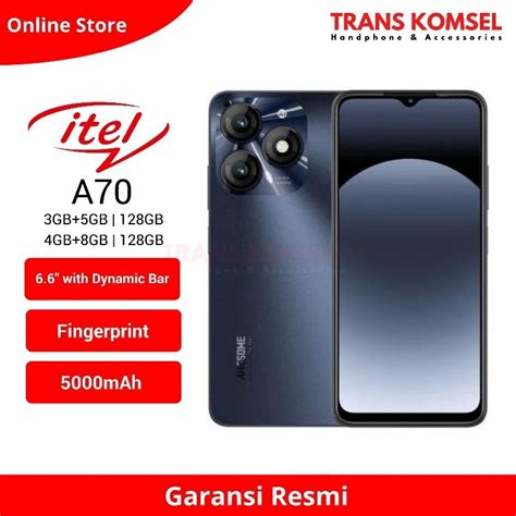 Jual Itel A70 4gb8gb256gb Atau 4gb8gb128gb Atau 3gb5gb128gb