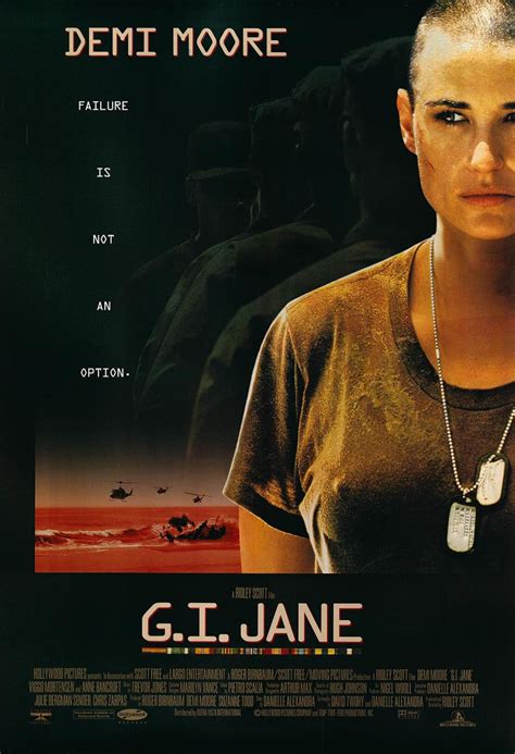 G.I. Jane (#2 of 3): Extra Large Movie Poster Image - IMP Awards