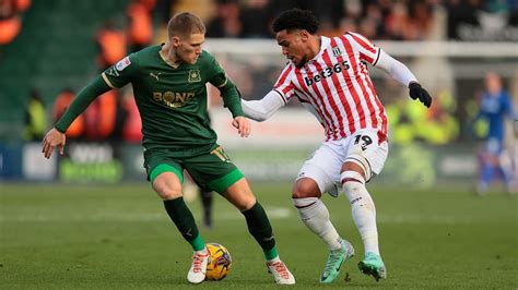 Stoke City Fc Extended Highlights Plymouth Argyle