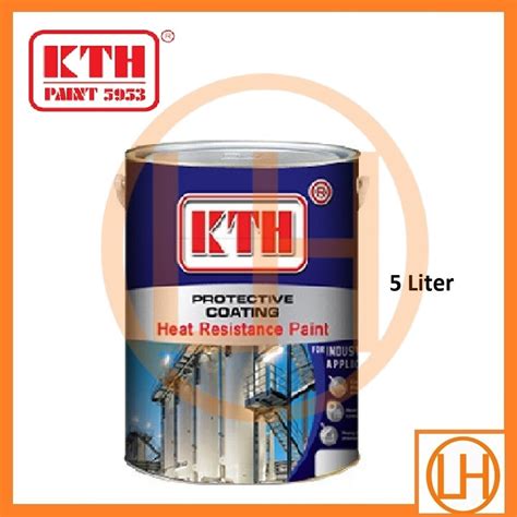 Liter Kth Heat Resistance Aluminium Paint Shopee Malaysia