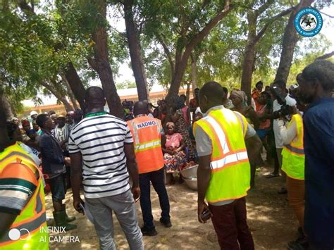 Distribution Of Food Relief Items To The Evacuated Victims In The