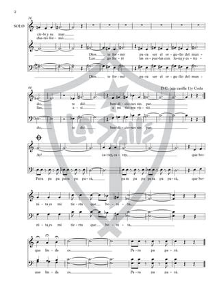 QUE BONITA ES MI TIERRA Partitura Pdf