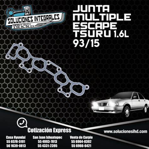 Junta Multiple Escape Tsuru Iii L Soluciones Ihd