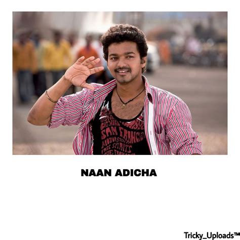 Naan Adicha - Vettaikaaran - Song Lyrics and Music by Full 🅷🆀 | Vijay ...