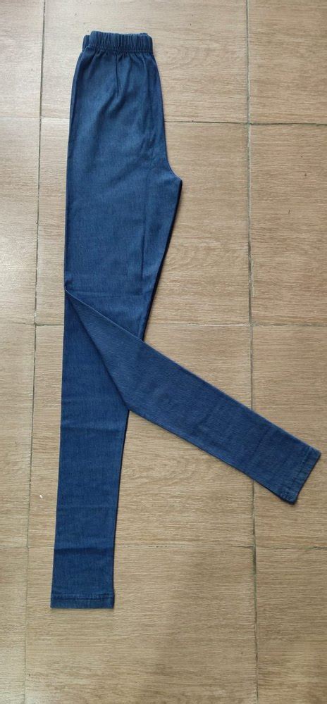 Plain Knitted Lycra Denim Fabric For Jeans Packaging Type Roll At