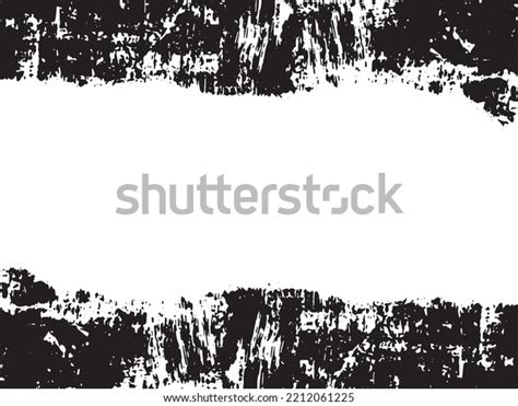 Grunge Frame Border Black White Grunge Stock Vector (Royalty Free ...