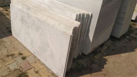 White Aarna Marble Marble Slab Flooring Marble Thickness Mm At