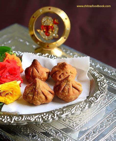 Fried Modak Recipe With Wheat Flour Fried Mothagam Recipe Ganesh