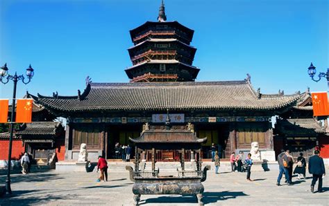 La Pagoda De Yingxian De La Provincia De Shanxi De China Viaje A China