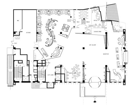 Gallery - Skytel / PANORAMA - 24 Cafe Floor Plan, Restaurant Floor Plan ...