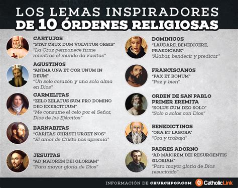 Biblioteca de Catholic Link Infografía 10 lemas inspiradores de