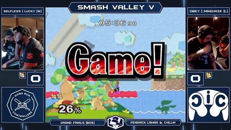 Smash Valley V Melee Singles Selfless Lucky Blue Fox Vs OBEY