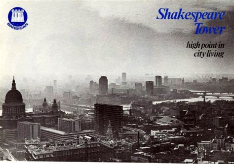 Shakespeare Tower In The Barbican Estate BARBICAN LIVING