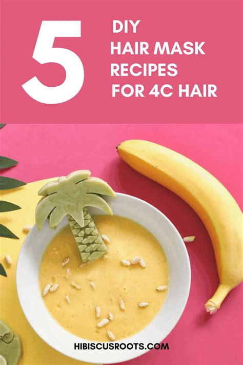 5 Diy Hair Mask Recipes For Extremely Dry Natural Hair Hibiscus Roots