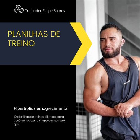 Fichas De Treino Feminino Hipertrofiaemagrecimento Felipe Soares