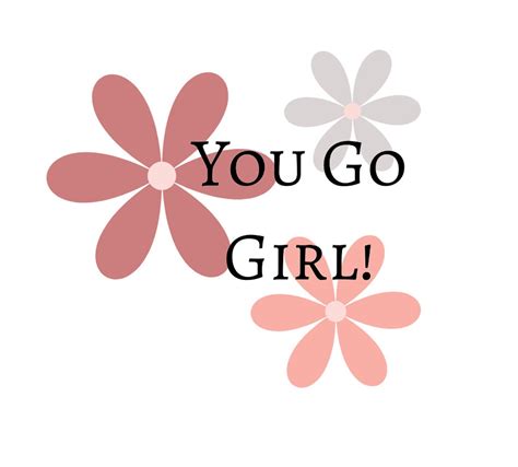 You Go Girl Svg - Etsy