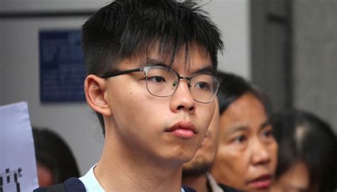 Leading Hong Kong Democracy Activist Joshua Wong Arrested Party