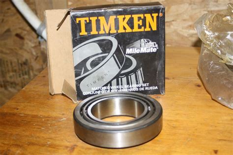 Timken Tapered Bearing Cup And Cone Set Set New Old