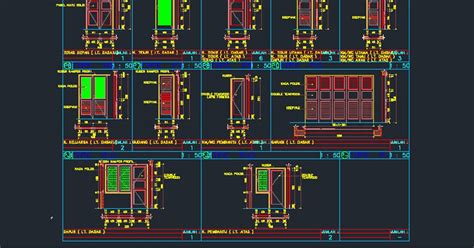 Download Autocad Detail Pintu Dan Jendela Gratis Area Teknik Sipil