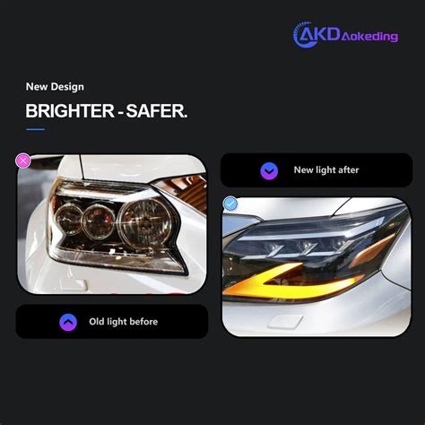 Akd Car Accessories Head Lamp For Lexus Gx Gx Headlights